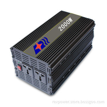Car Power Inverter with 2,000W Durative Output Power and 4,000W Twinkling Maximum Power
